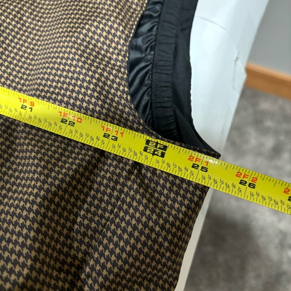 Dryjoys By Footjoy Men's Size Large 1/4 Zip Houndstooth Pullover Vest Pockets - Picture 5 of 6